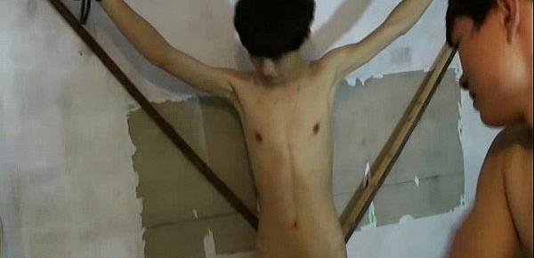  Tall Slim asian Slave Boy BDSM